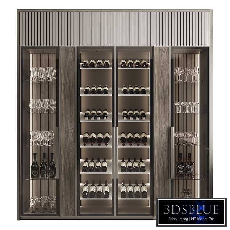 Сupboard with dishes My Design №38