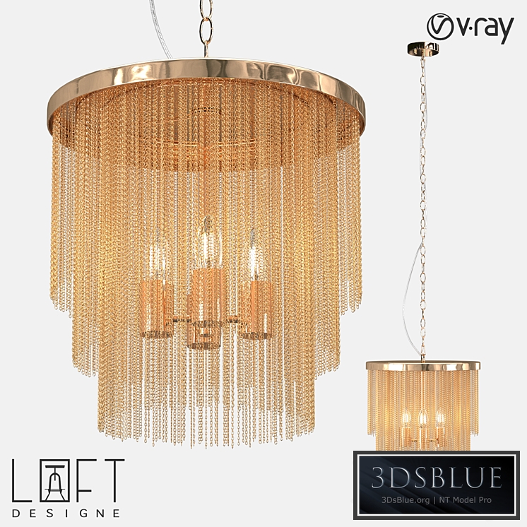 Suspension light LoftDesigne 4779 model