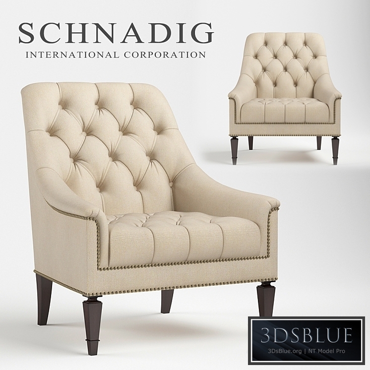 Classic Elegance Tufted Chair 9090-204-G