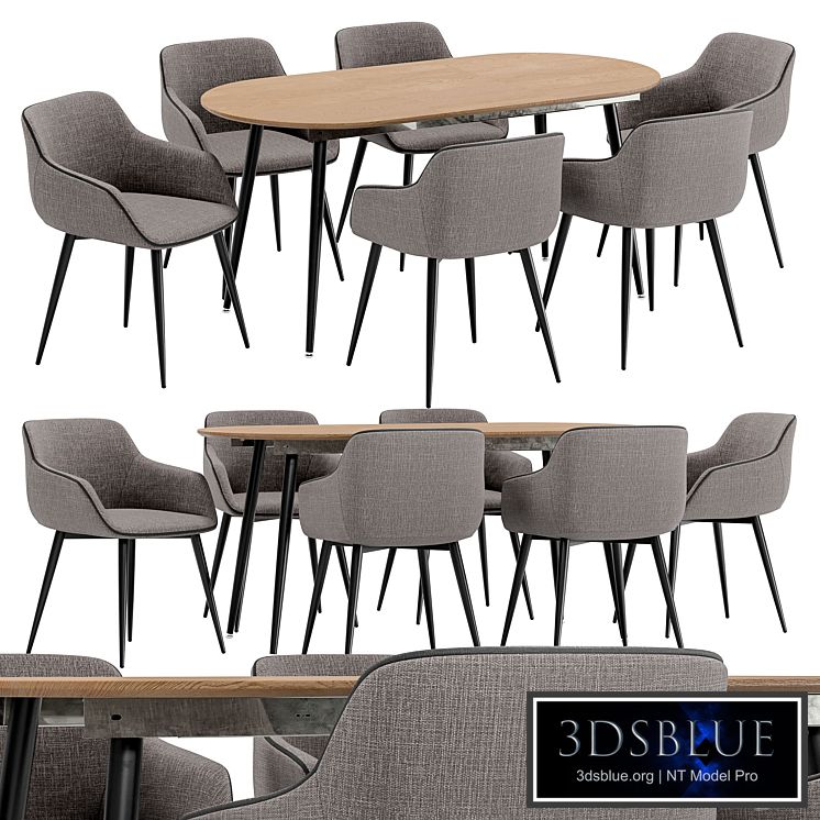 Dining chair IMR-624593 and table Colorado