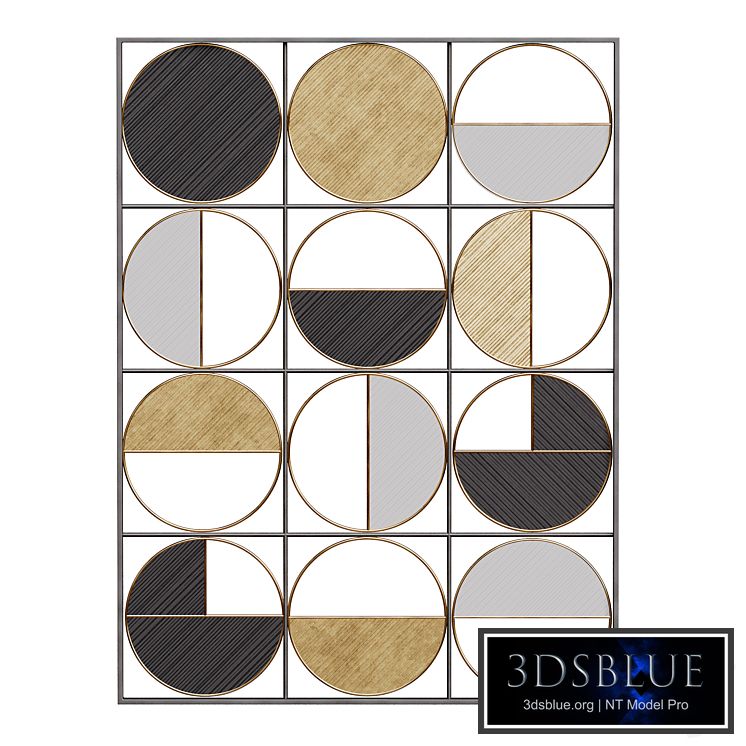 Cosmopolitan wall decor