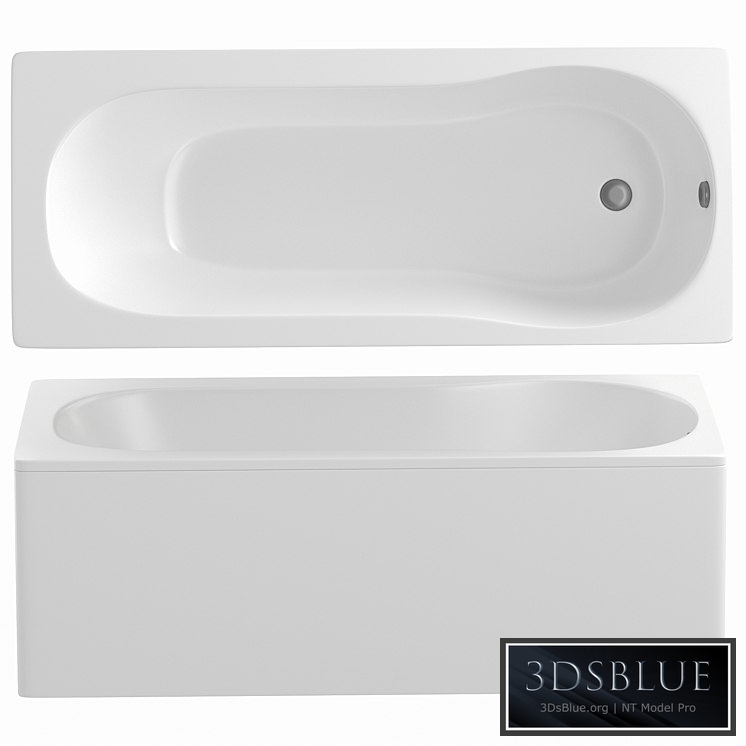 Acrylic bathtub AM.PM X-Joy