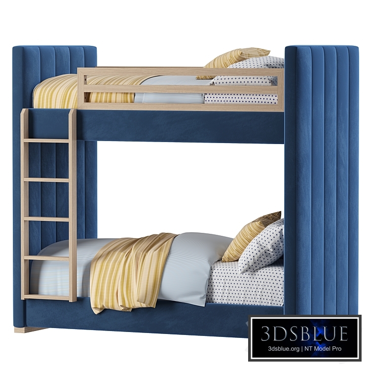 RH | CARVER UPHOLSTERED BUNK BED
