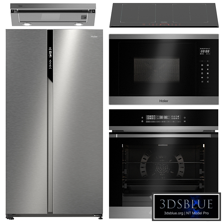 Set of kitchen appliances Haier 2