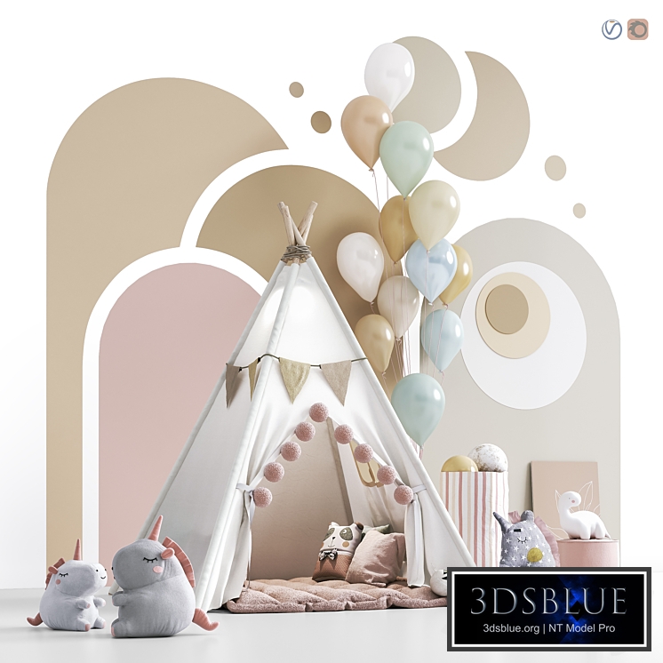 Toys , decor and furniture for nursery 135