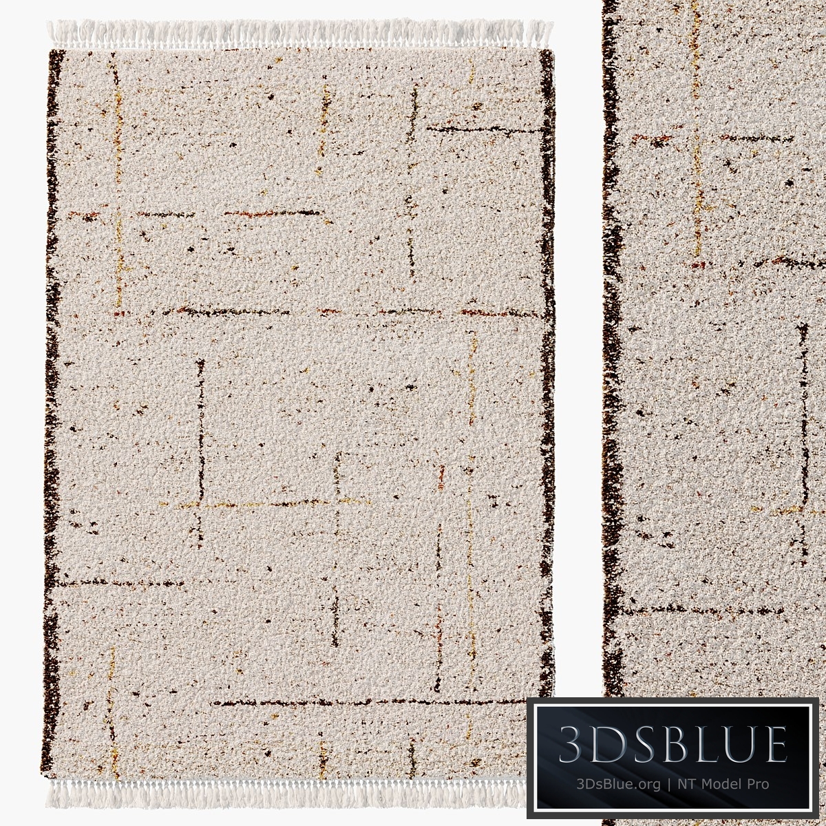 Berber style rug Matelin ecru LA REDOUTE INTERIEURS