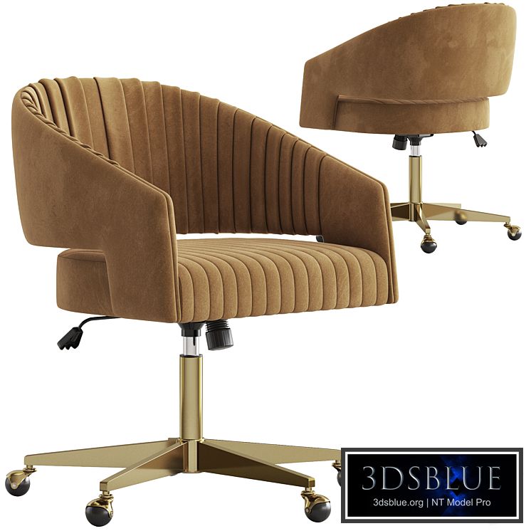 CB2 Channel Office Chair