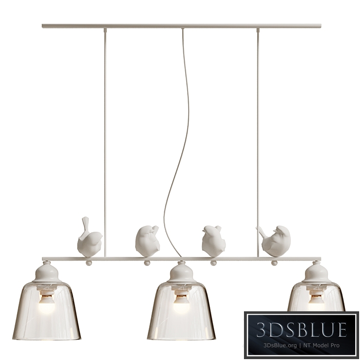 Подвесной светильник provence bird pendant line 3