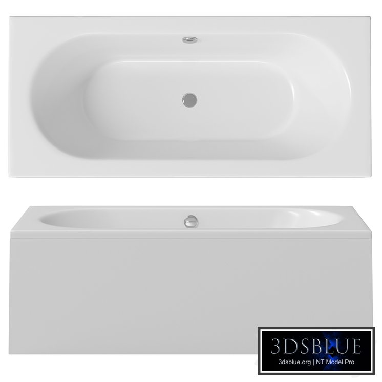 Bathtub Villeroy & Boch Loop & Friends oval Duo