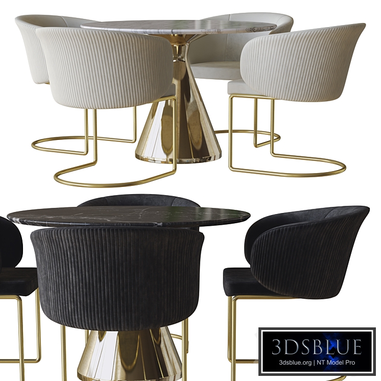 carmen chair an table by visionnaire