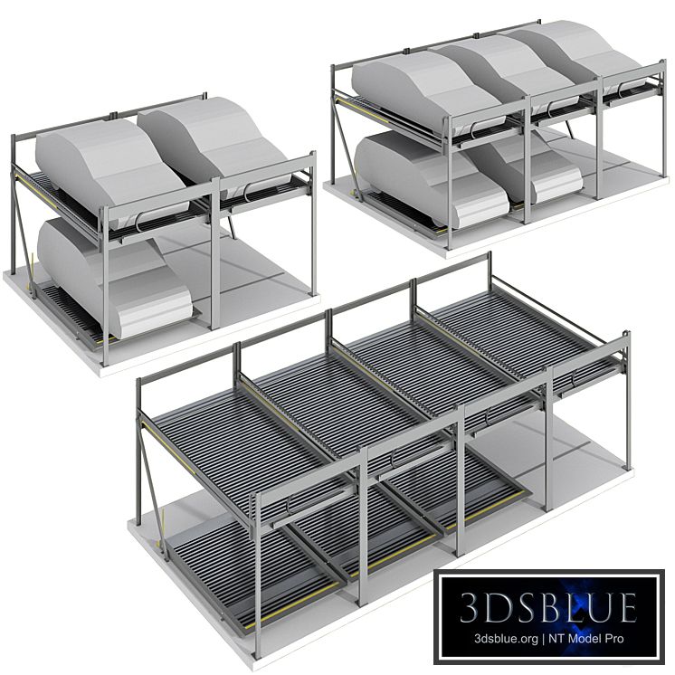 Car Compact Level Parking System Lift Elevator