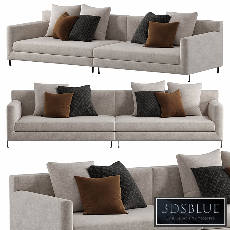 Allen Sofa by Minotti