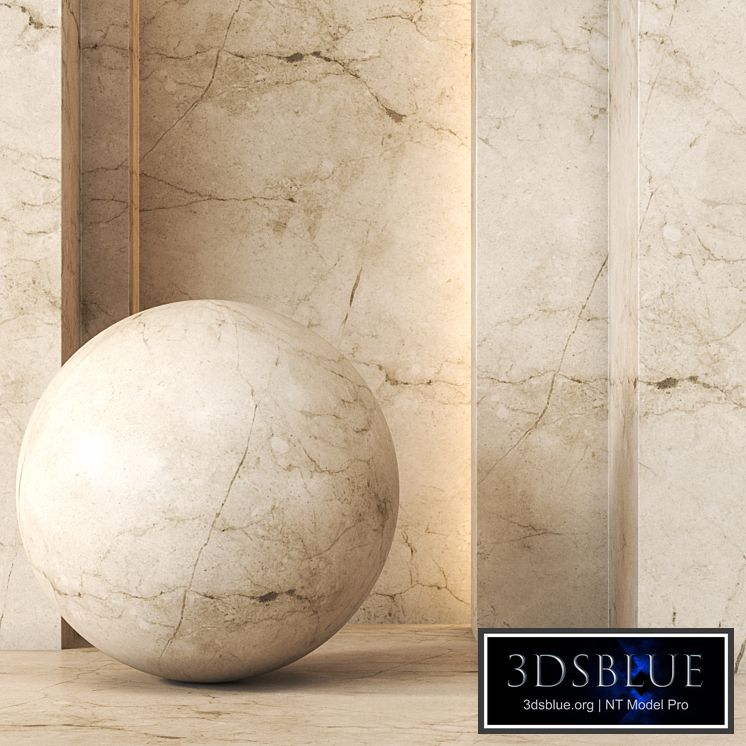 Travertine Texture 4K - Seamless