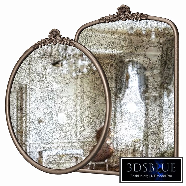 Worldmarket Metal Vintage Style Wall Mirrors