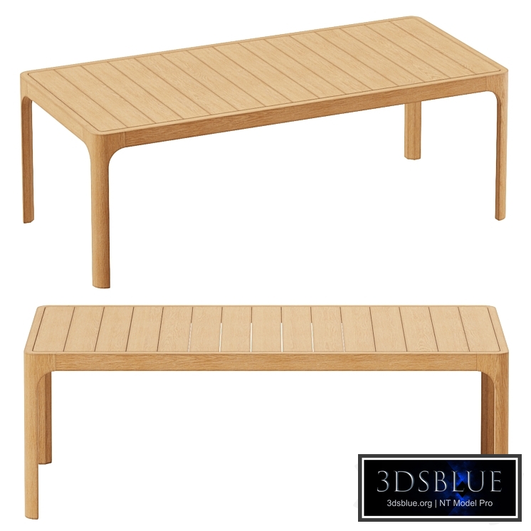 CASSALE RECTANGULAR DINING TABLE - 86''