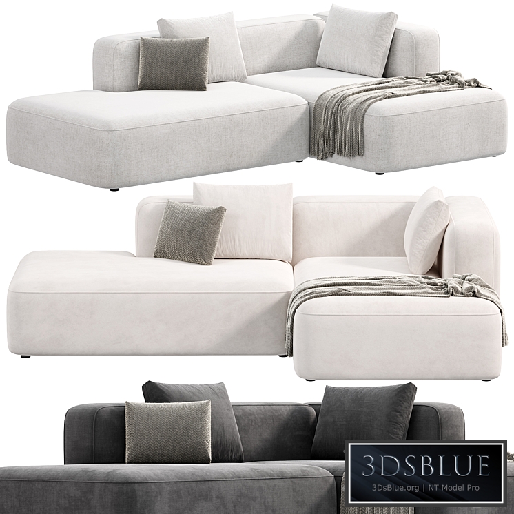 BASECAMP CHAISELOUNGE left Modular Sofa by makenordic 3