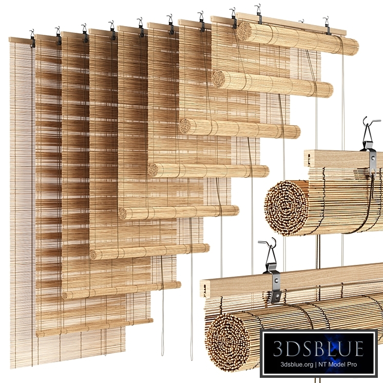 Bamboo roller blinds 2
