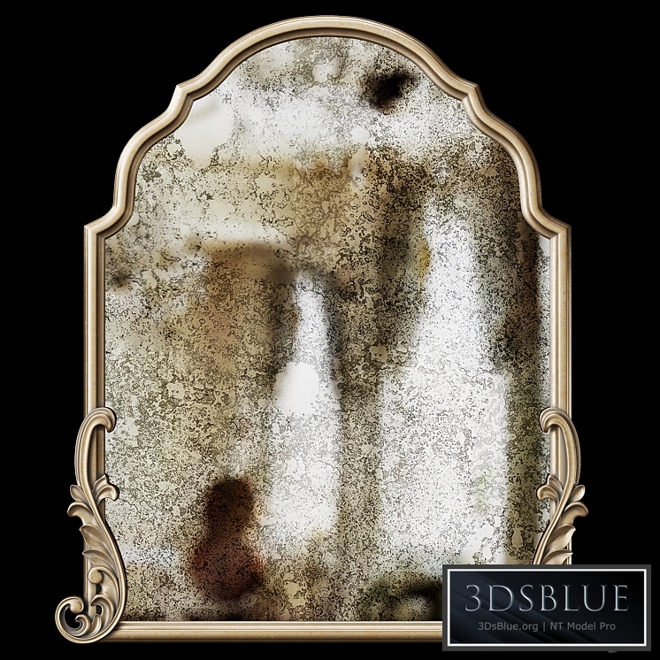 somuchbetterwithage french gold mirror