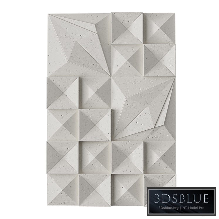 Lava Ash Tile Dimensional Wall Art