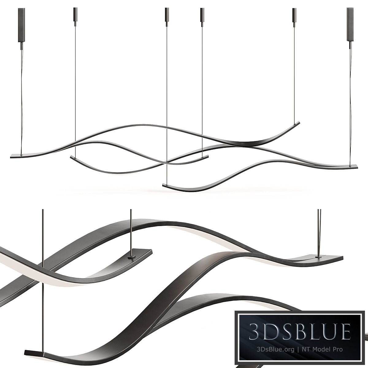 Zenqdesigns CREATIVE Abstract Chandelier