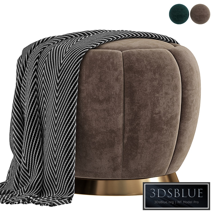 Florence Stool By Luxdeco Collection