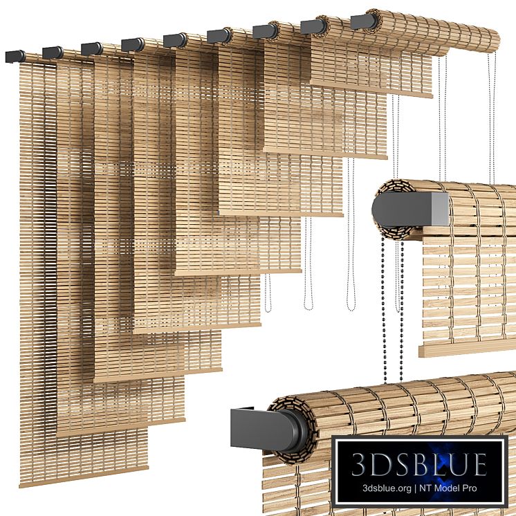 Wooden roller blinds 3