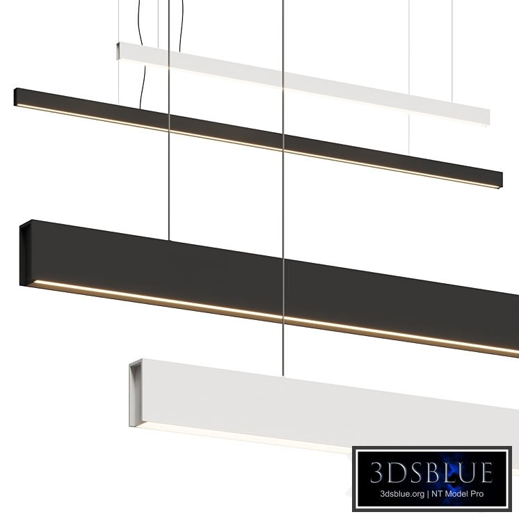 Arkoslight Line Suspension Direct & Indirect Pendant Lamps