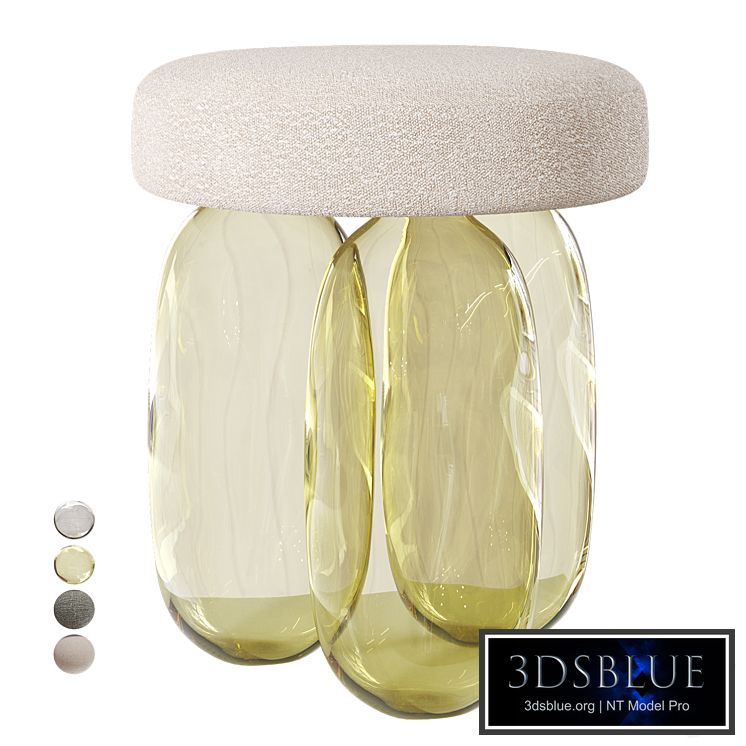 Inverted Gravity Stool by Mathieu Lehanneur