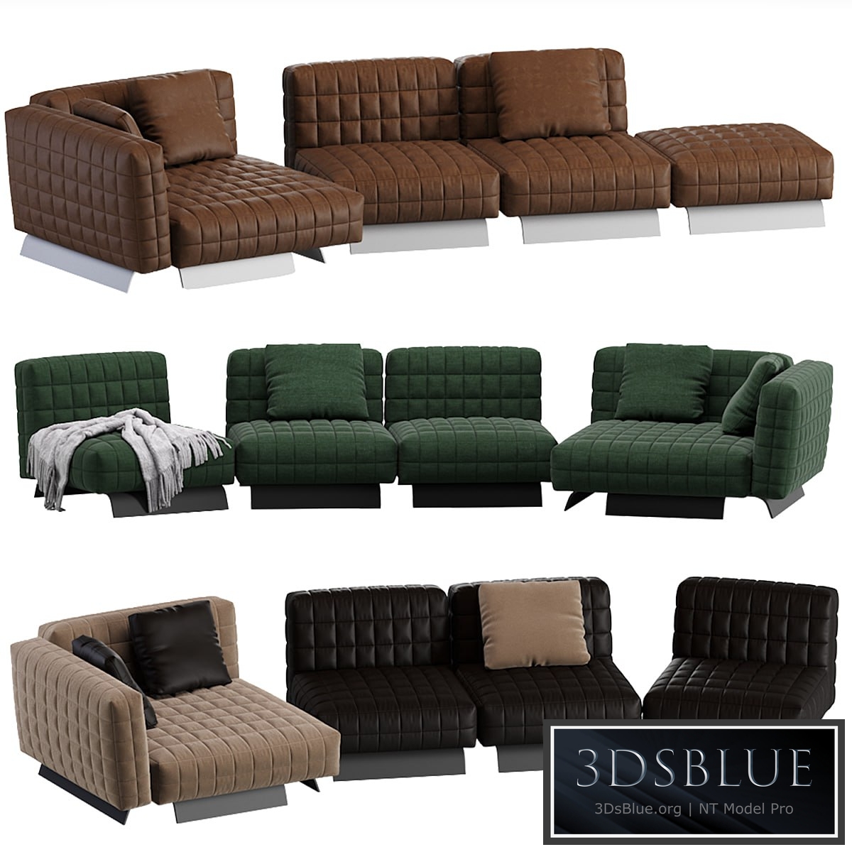 Minotti TWIGGY Modular Sofa 05