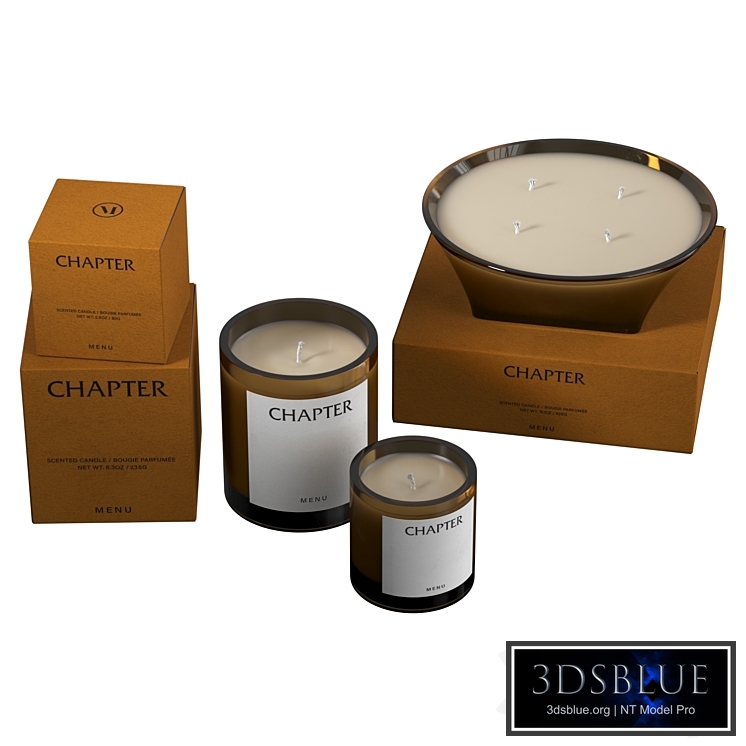 Candle set MENU Olfacte Scented Chapter