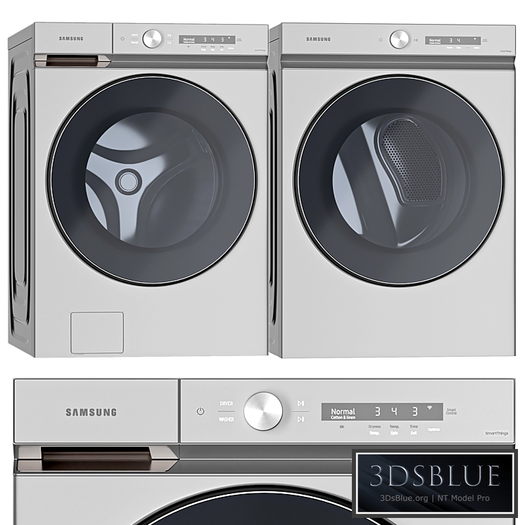 Samsung Washing Machines and Dryer- WF53BB8700ATUS - DVE53BB8700TA3