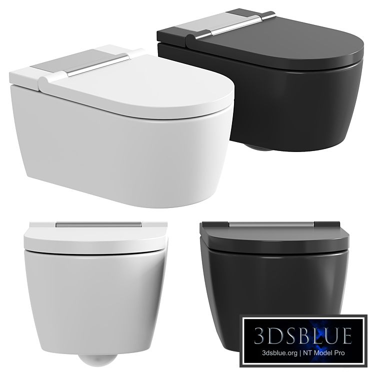Geberit AquaClean Sela wall-mounted complete shower toilet system