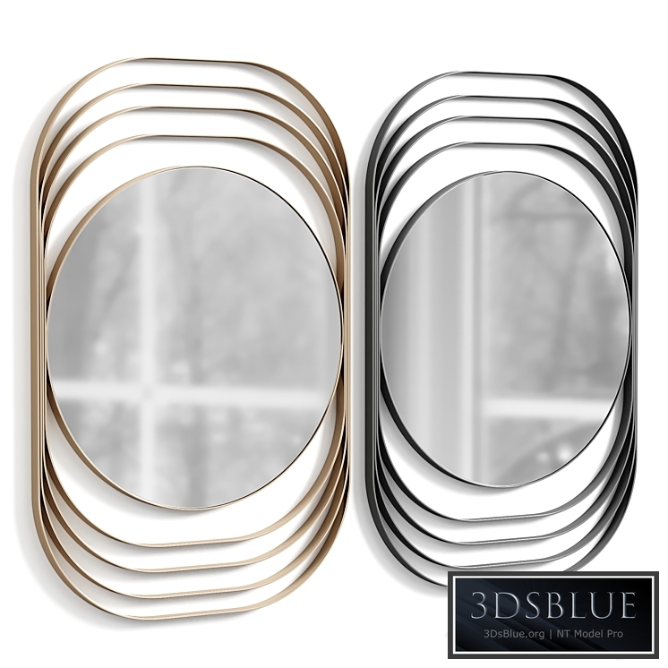 Arturo Mirror Champagne Silver