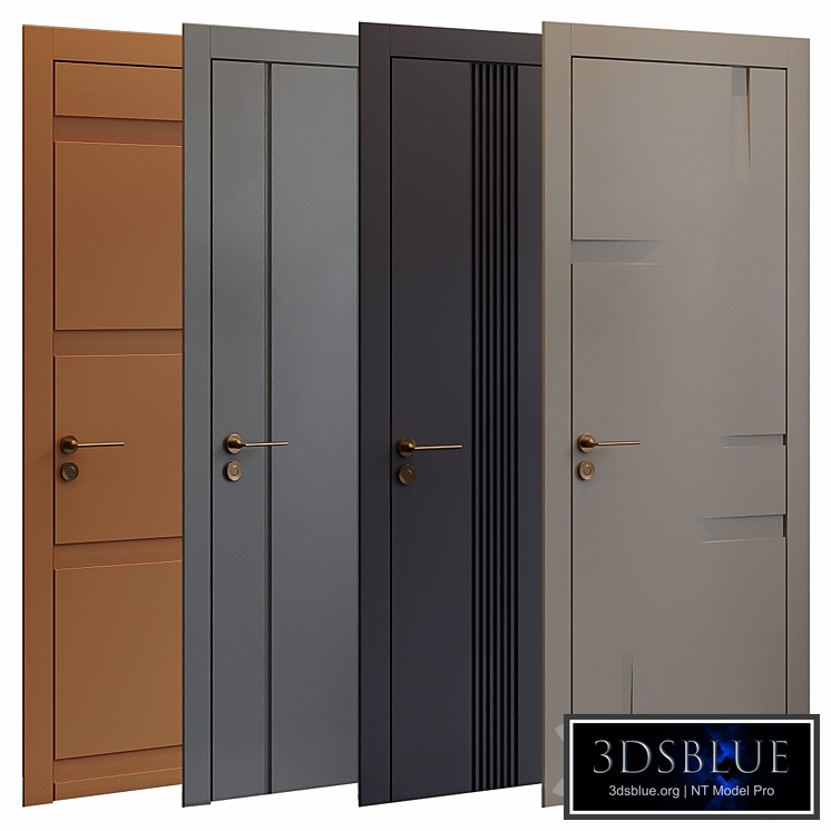 Collection of interior doors "Mirax", 1 (4 pcs.)