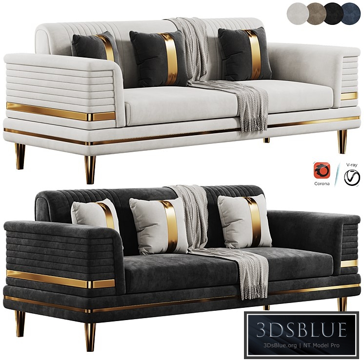 FH 7166 Sofa Set