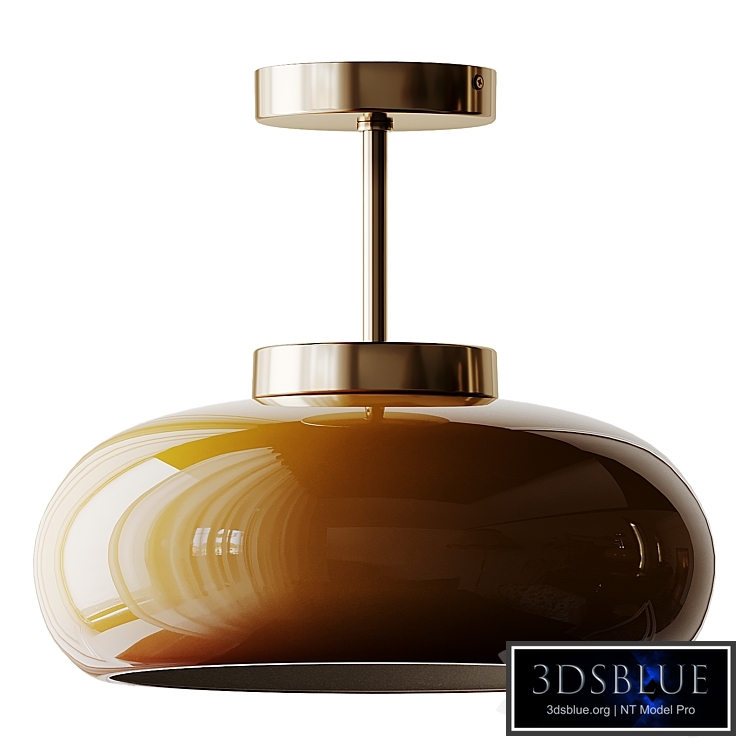 Medieval Vintage Semi Flush Ceiling Light