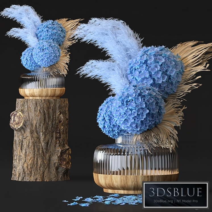 Hydrangea Flower Set-06