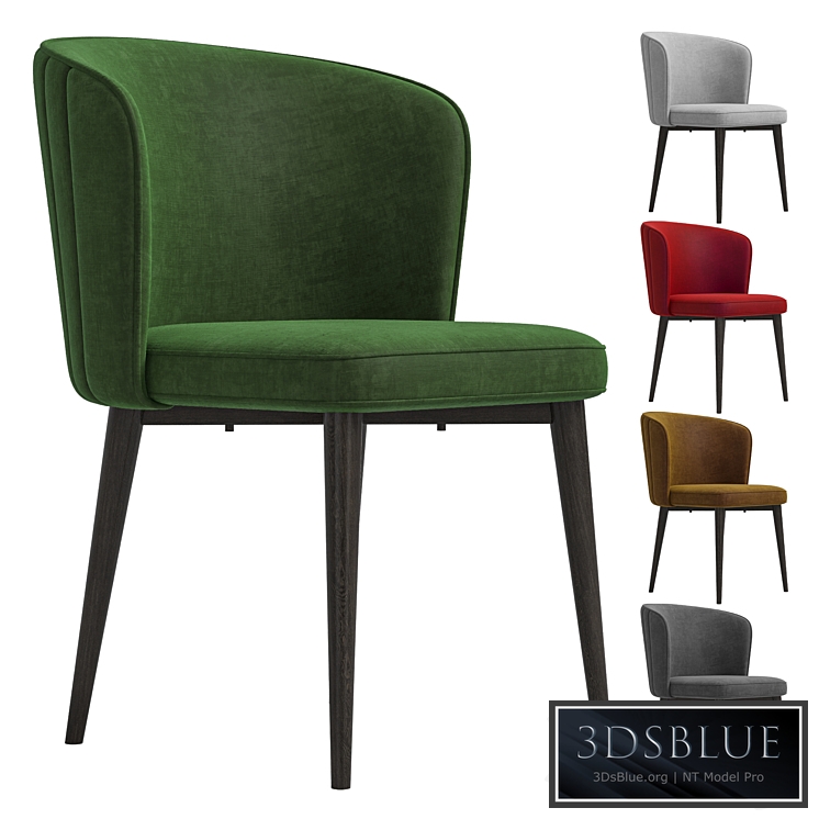 CLAUDE FABRIC DINING CHAIR