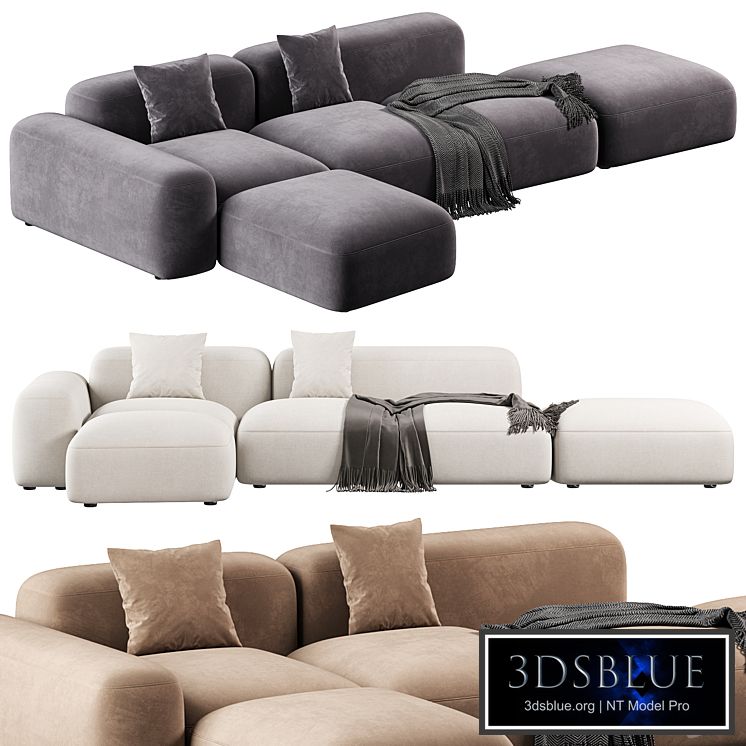 Customizable Sofa Lapis E019