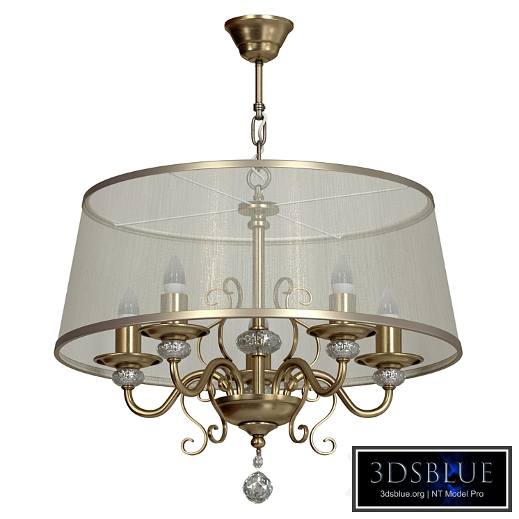 Hanging chandelier Driana FR2405-PL-05C-BZ