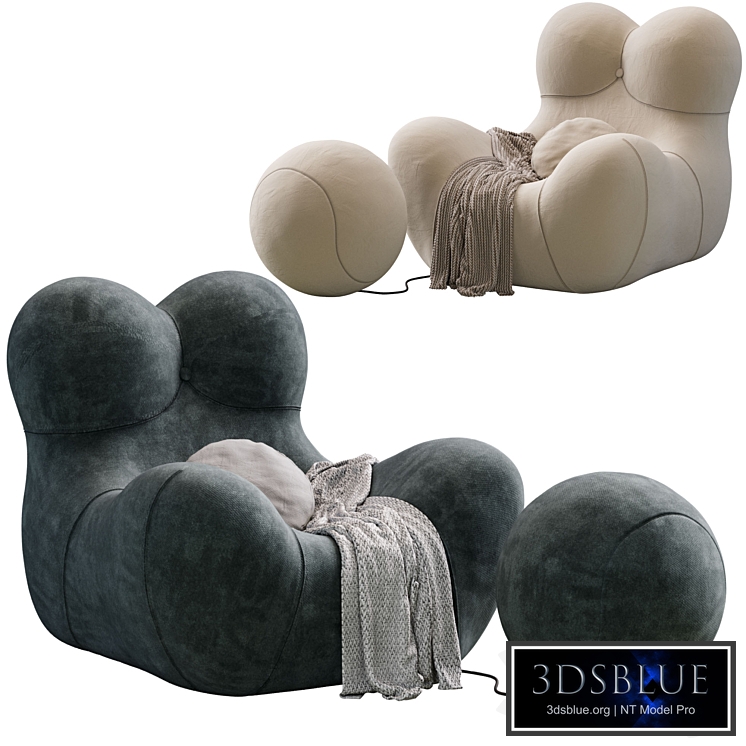 Armchair Up By B&B Italia