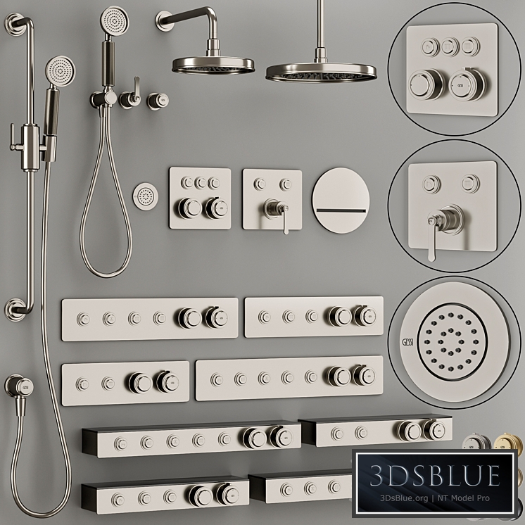 GESSI Hi Fi Eclectic bathroom faucet set
