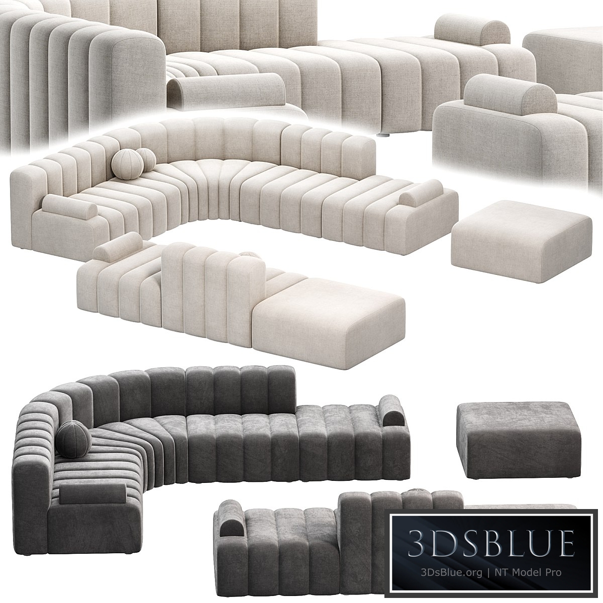 Modular Sofa STUDIO by NORR11, sofas
