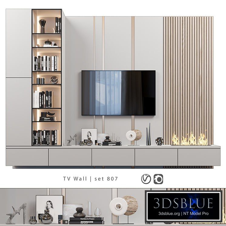 TV Wall | set 807