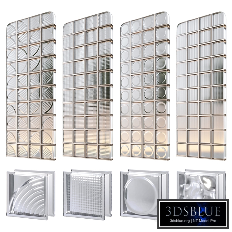 glass block partition