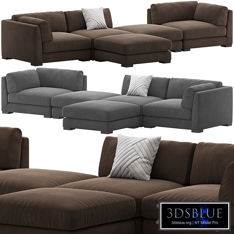 CB2 Plazza Sectional Sofa