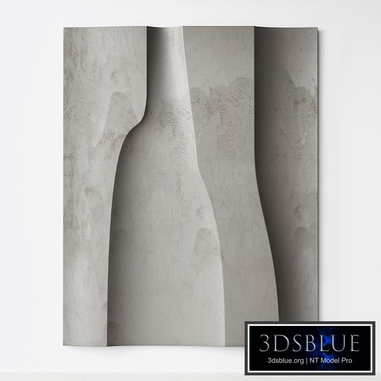 Abstract composition. Relief. Plateau. 51