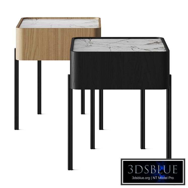 Olivia Stone Bedside Table