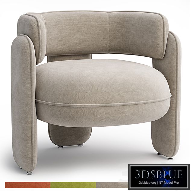 Chaplin armchair by EICHHOLTZ