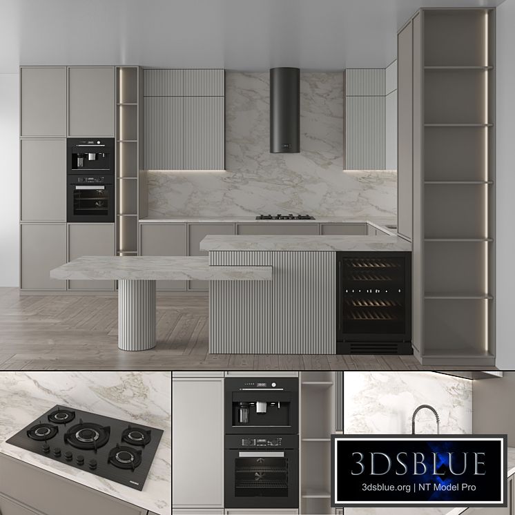 Kitchen Modern 113 (Corner Kitchen)